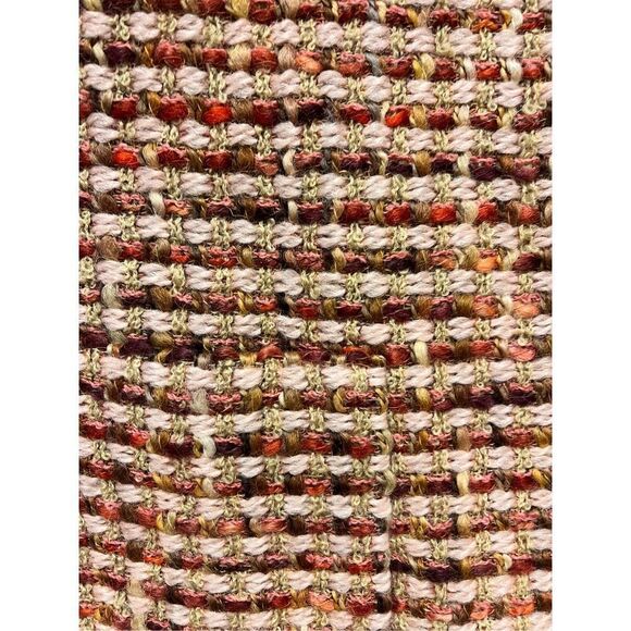 Vintage Talbots Italian Fabric Boucle Pink & Orange Blazer sz 10P NWT - Picture 3 of 9